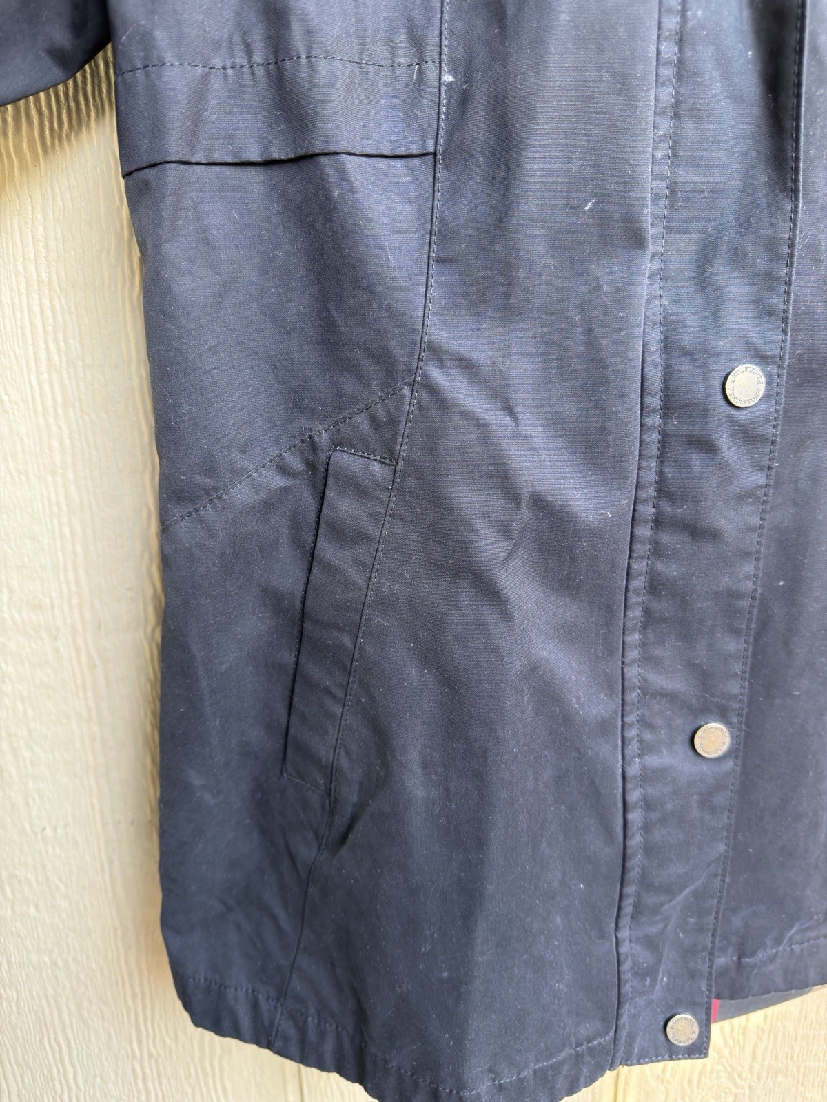 Pendleton Rain Jacket Hooded Waterproof Navy Blue… - image 3