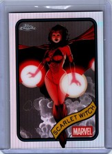 2025 Topps Chrome Marvel #170 Scarlet Witch Refractor