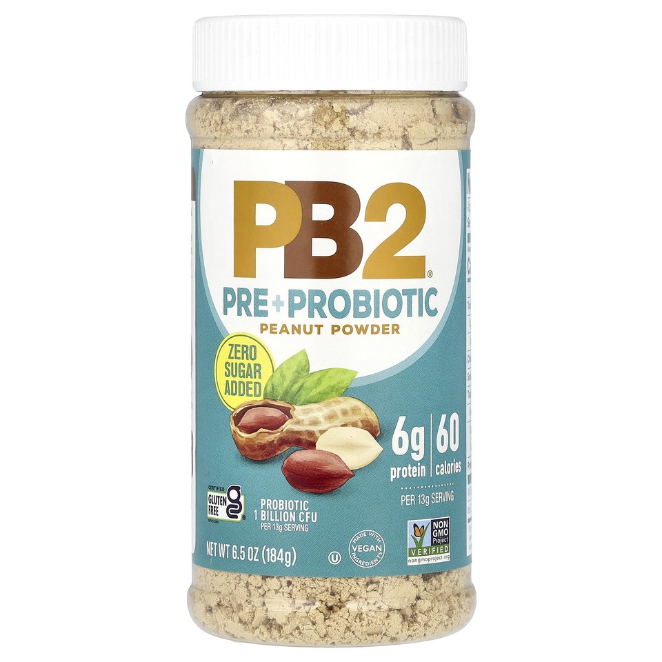 Pre + Probiotic Peanut Powder, 6.5 oz (184 g)