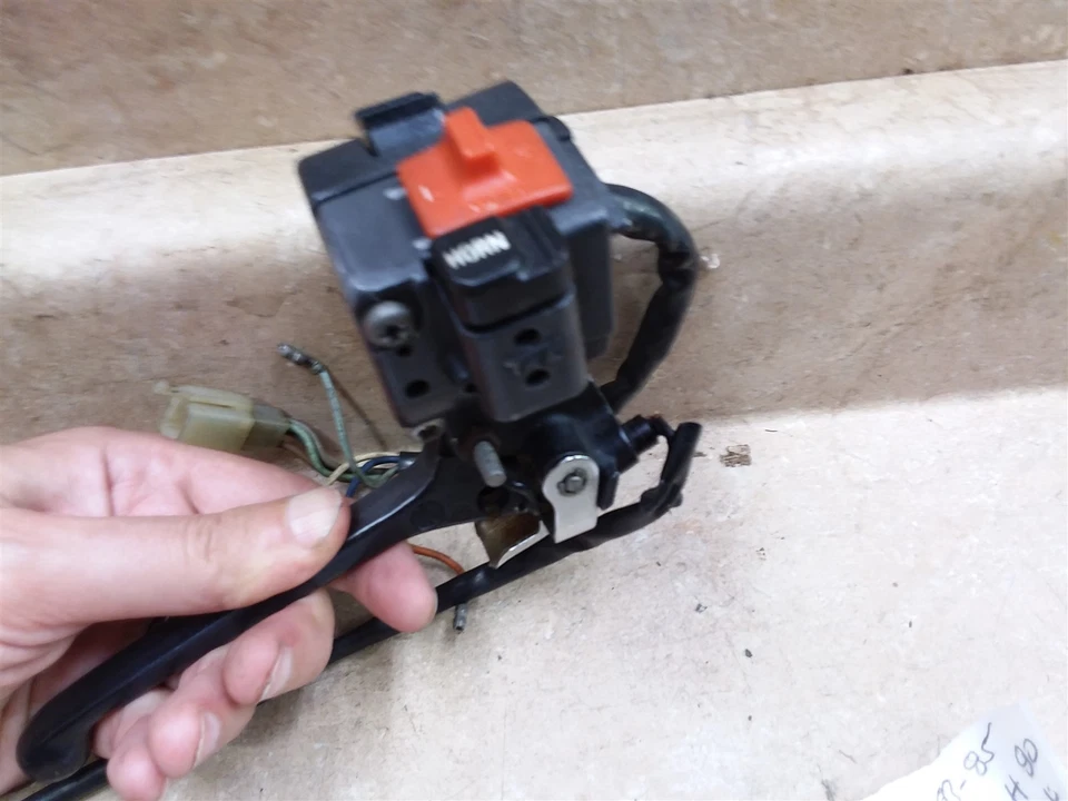 Honda NH80 AERO Left Handlebar Control Switch 1983 1984 1985 #46 ARP E18 - Image 3 of 4