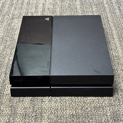 Sony PlayStation 4 Console 500gb Black PS4 Tested CUH-1001A