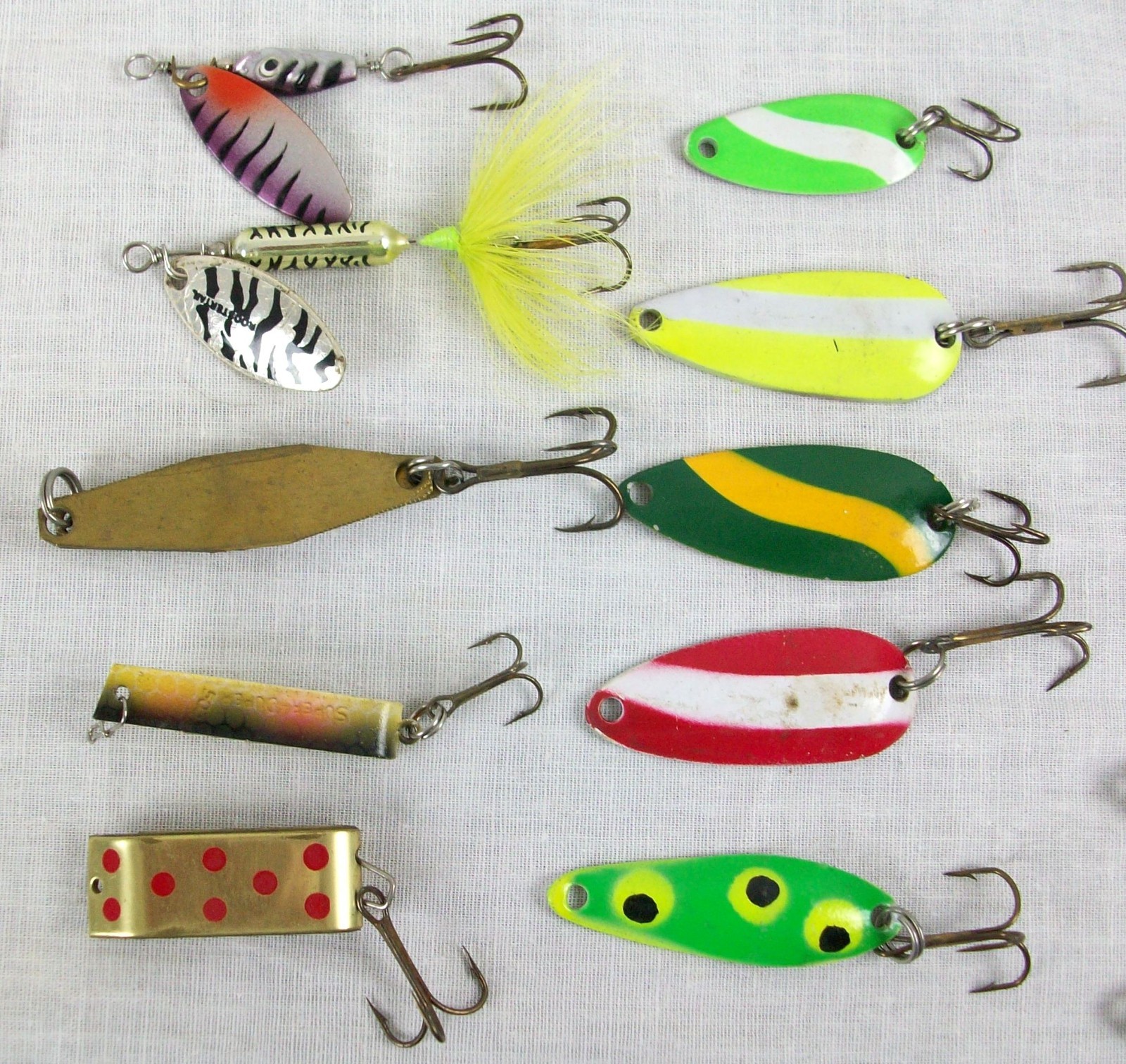 Vintage Lot of  Various Fishing Spoons Lures 23 Total - Image 3
