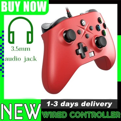 MARKENLOS NEU wired Controller für Xbox One X/S Series X/S PC Controller Gamepad Joy Stick
