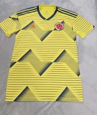 Columbia Jersey Men’s Small Adidas ClimaLite Futbol Soccer Federacion Columbiana