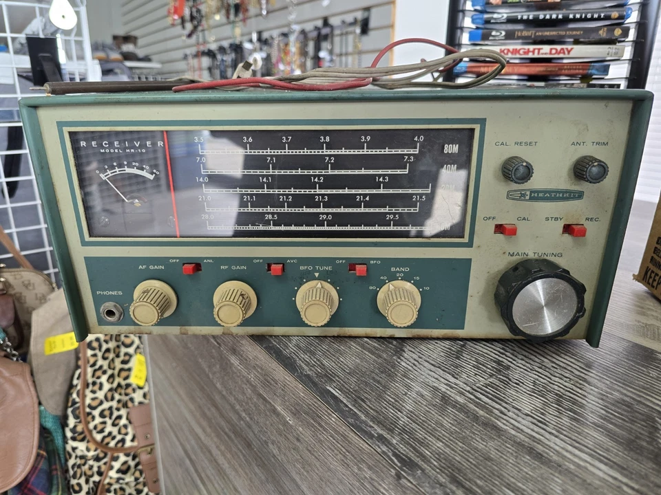 Receptor de jamón Heathkit HR-10 para parrs Foto 4 de 4