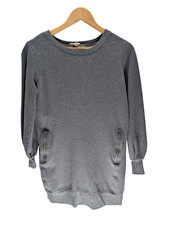LOFT Lounge Gray Sweater Dress (Size S) w/ Pockets