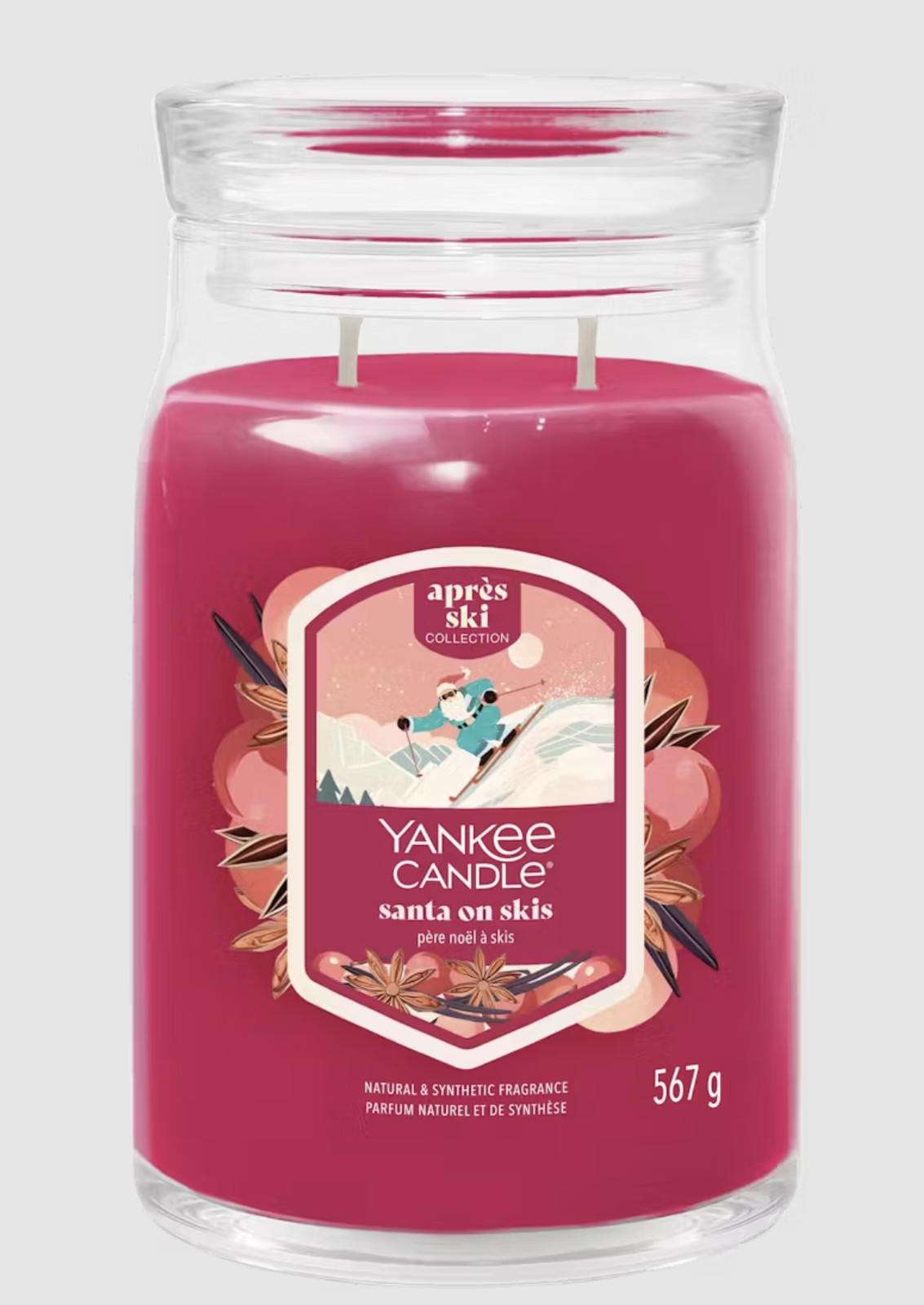 Offerta Yankee Candle Santa on Skis Giara Grande - Compra Online