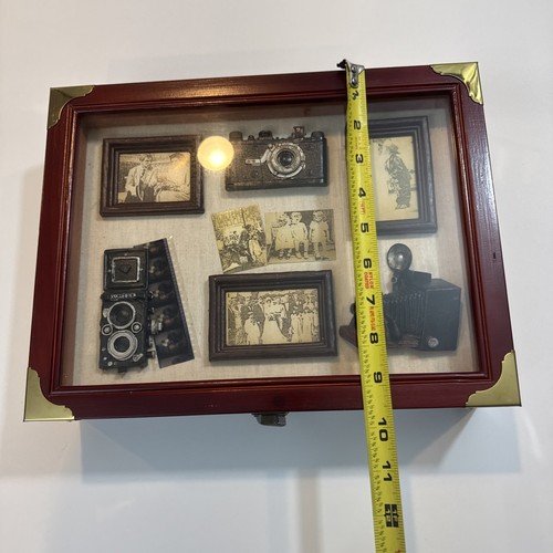 Wooden Brown Photo Storage Box - Picture 13 of 18