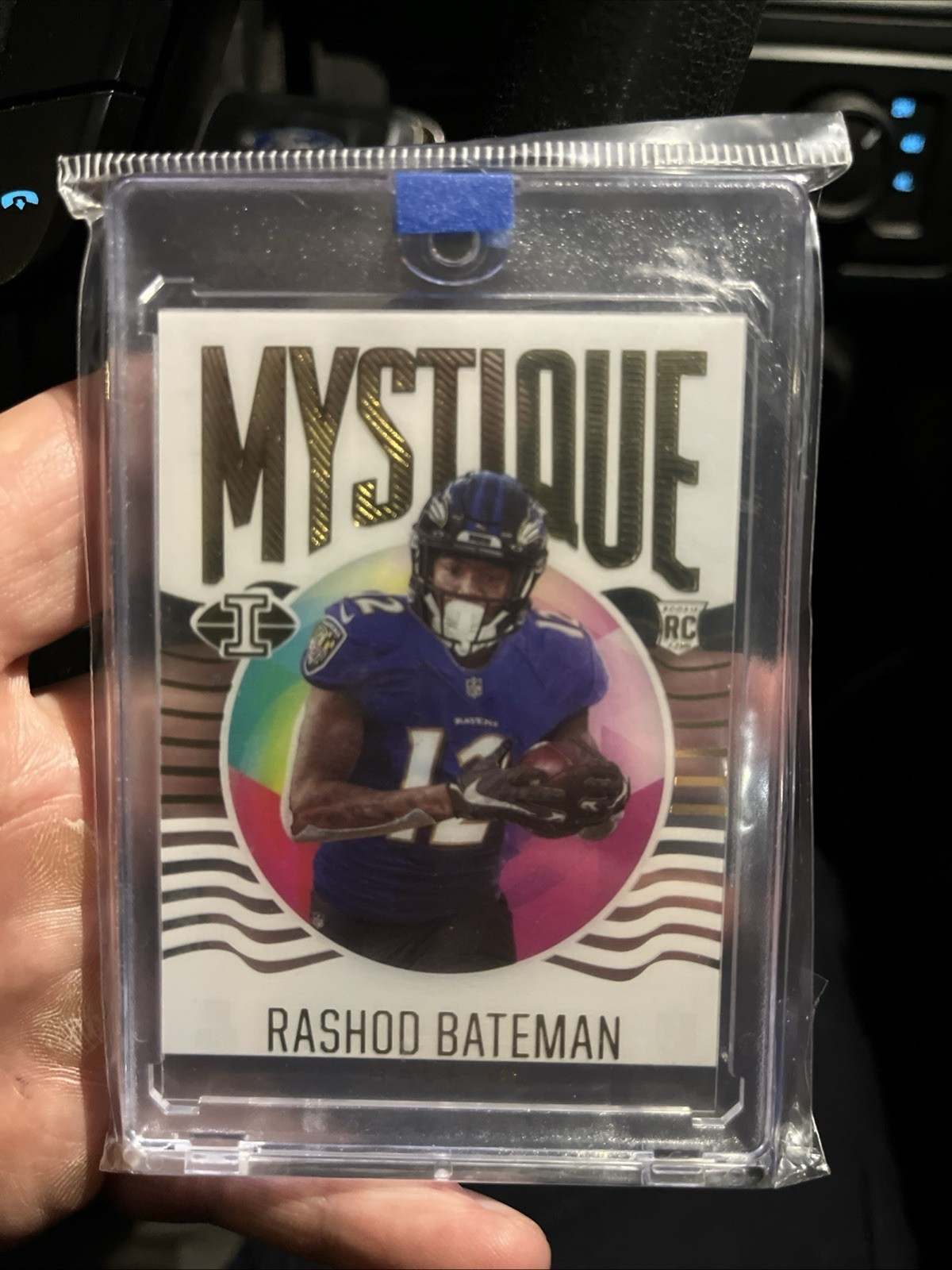 Rashod Bateman Panini Illusions Mystique #MY10 Purple 1/1