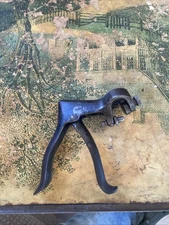 VINTAGE STEEL HAND SAW BLADE TOOTH SET SETTER HAND TOOL