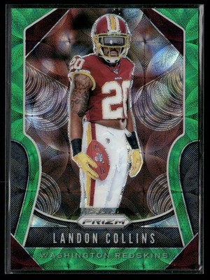 2019 Panini Prizm #67 Landon Collins Green Scope 75/75