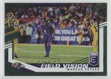 2020 Panini Donruss Elite Field Vision Green Marcus Peters #10 0q3