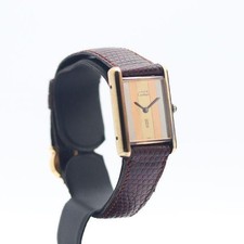 CARTIER MUST TANK Sterling Silver #VWM5302