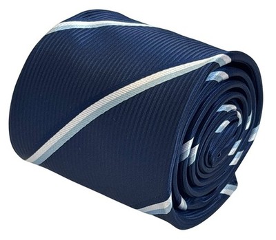 Herren Designer Krawatte Marine Argentinien Flagge hellblau & weiß von Frederick Thomas