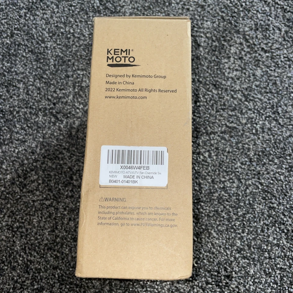 KEMIMOTO Fan Override Over Ride Rocker Switch kit for Ranger Can Am Defender X3 - Image 3 of 4