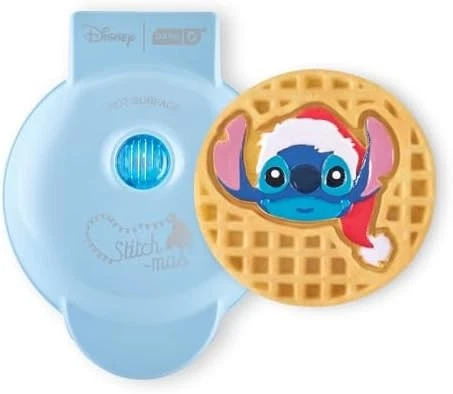Mini Stitch Santa Holiday Waffle Maker - Thumbnail 4
