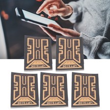 5PCS Phone Signal Enhancement Stickers Lightweight Black Gold PCB For Reception