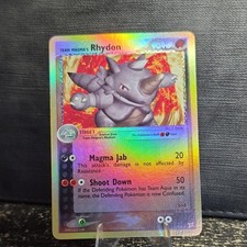 Pokemon Team Magma's Rhydon Team Magma vs Team Aqua 11/95 Rare Reverse Holo on eBay