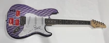 BEN FOLDS SIGNED CUSTOM WHATEVER AND EVER AMEN GUITAR BEN FOLDS FIVE JSA COA