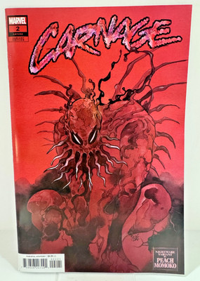 Carnage #2 (32) Peach Momoko 'nightmare Variant' Cover (Marvel Comics...