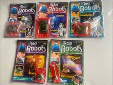 Ultimate Real Robots Magazine Unopened with Parts Issues 21-25 Sealed.
