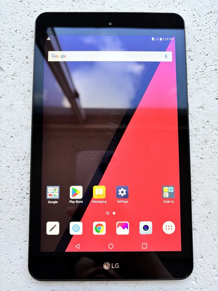 LG Gpad 8 Plus Used Tablet 32Gb - Wifi & 4G LTE - Black - Tmobile - Image 2 of 4