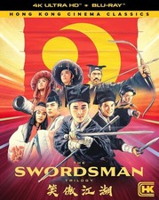 The Swordsman Trilogy New 4K UHD Blu-ray Boxed Set, Slipsleeve Packaging, Su