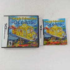 The Magic School Bus: Oceans (Nintendo DS, 2011) Complete and Tested