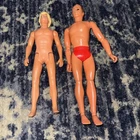 LOT OF TWO ACTION FIGURES LUKE SKYWALKER AND SIX MILLION DOLLAR MAN FROM 70s!!