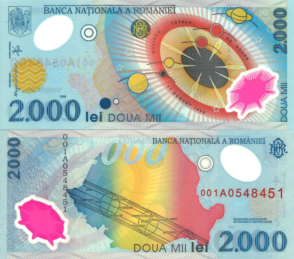 未曾流通2000 罗马尼亚纸币| eBay