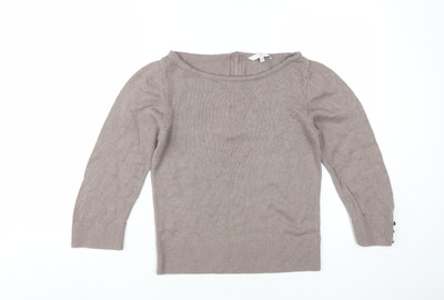 J by Jasper Conran Beige Damen Pullover Pulli Gr. 12