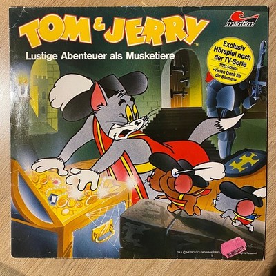 Tom & Jerry Lustige Abenteuer als Musketiere - Hörspiel LP Vinyl Schallplatte