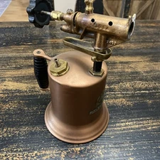 VTG Blow Torch Tool Brass Lenk Blowtorch Black Handle