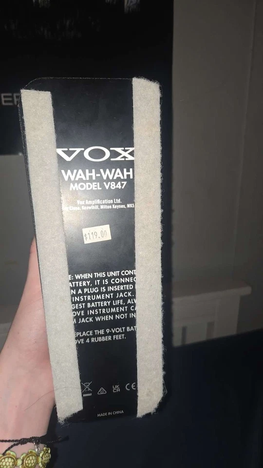 VOX V846 Wah吉他效果器 — 第 2/4 张图片
