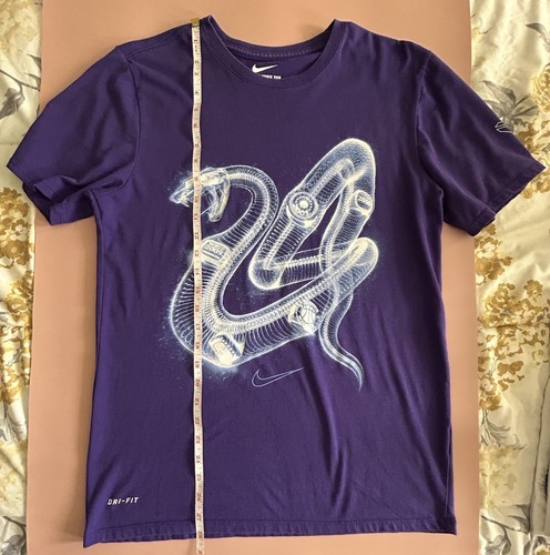 Nike Kobe Bryant Mamba Snake Championship Rings | Dri Fit | Purple | Size Medium - Picture 4 of 15