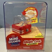 Zuru Mini Brands Really Works Magic Cook Kitchen POPCORN MACHINE NEW
