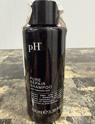 pH Pure Repair Shampoo Hyaluronic Acid Mafura Butter Damaged Hair 100ml Liquid