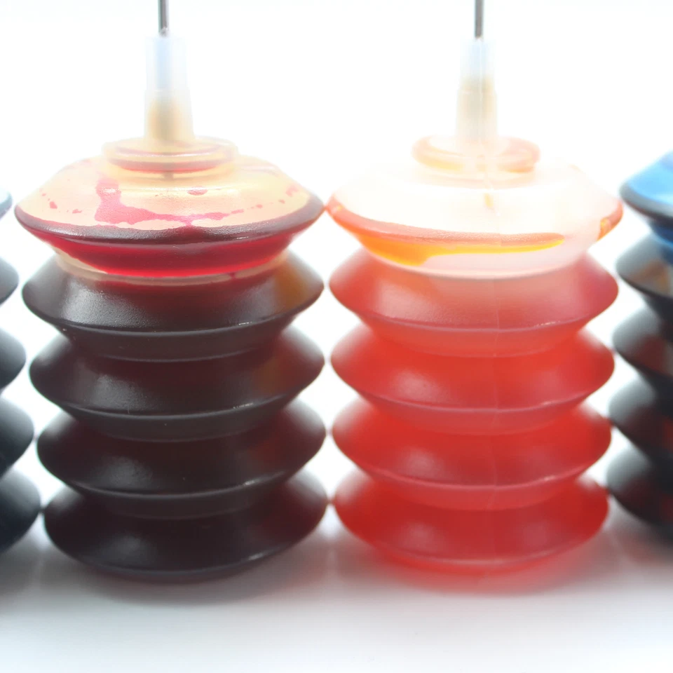 4-Color Dye Refill Ink for Brother Printer Cartridges INK ONLY BULK PACK - Image 2 of 4