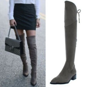 marc fisher over the knee suede boots