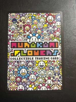 Takashi Murakami Card Eye Beam SR 108 Flowers Japanese | eBay
