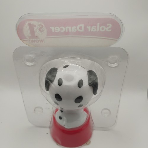 Dalmatian Dog Valentine Bobblehead Solar Powered Bobble - Picture 2 of 4