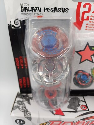 Beyblade Metal Masters Starbooster Attack Galaxy Pegasus & Thunder