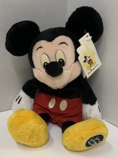 Walt Disney World Mickey Bean Bag Plush Classic With Tag