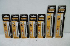DEWALT EXTREME 7PCE MASONARY DRILL BIT SET 5MM 5.5MM 6MM 6.5MM 7MM X 2 AND 8MM