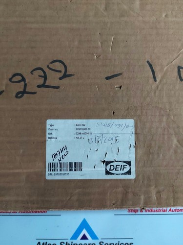 DEIF STERLING SG-C4 AUTO SYNCHRONIZING RELAY AGC 222 - Picture 4 of 10