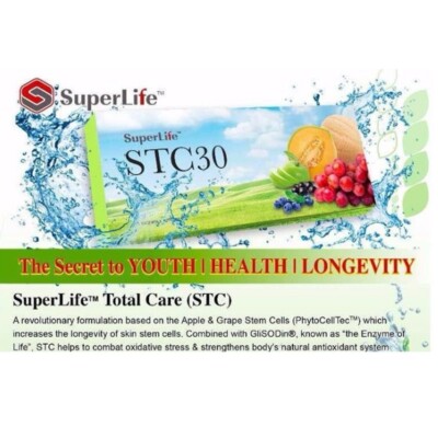 [USA Ship] Superlife STC30 Stem Cell Anti Aging Acne Remover Wrinkles Skin Healt