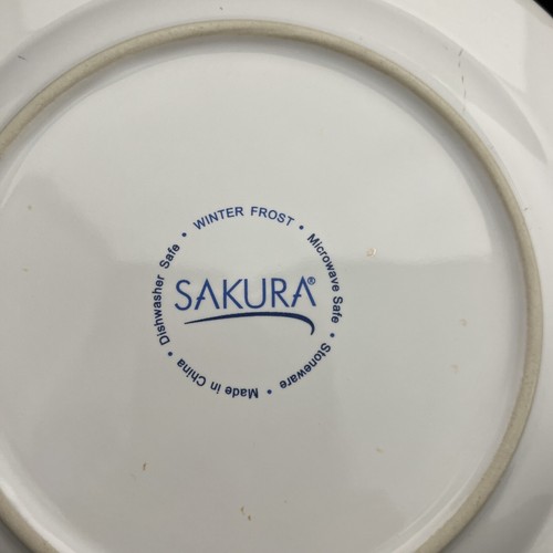 Sakura WINTER FROST Salad Plate(s) 8 1/4" Design A NEW - Picture 3 of 3