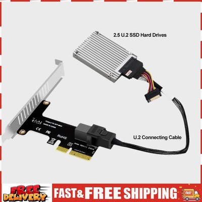PCI E To SFF-8643 NVMe SSD Riser PCI-EX4/X8/X16 Hard Disk Converter Convenient S