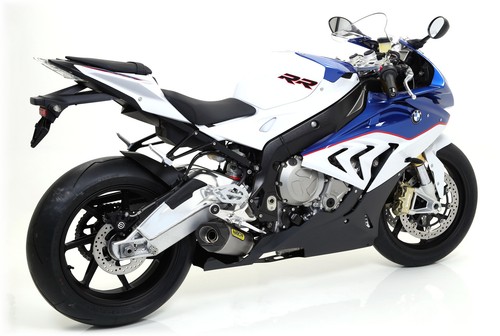 Kit COMPETITION Full Titanium con dBKiller/fond. carby BMW S 1000 RR 2015 2016 - Foto 11 di 12