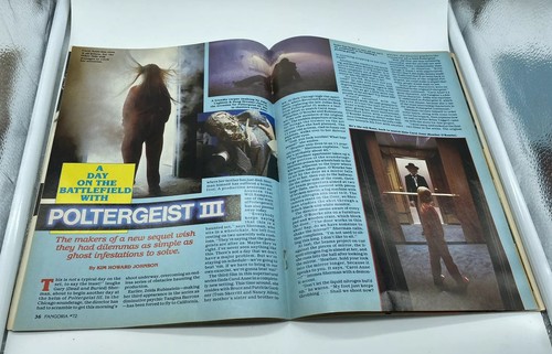 Fangoria 72 Horror Magazine Howling Poltergeist Living Dead Dreams Vintage 1988 - Picture 10 of 11